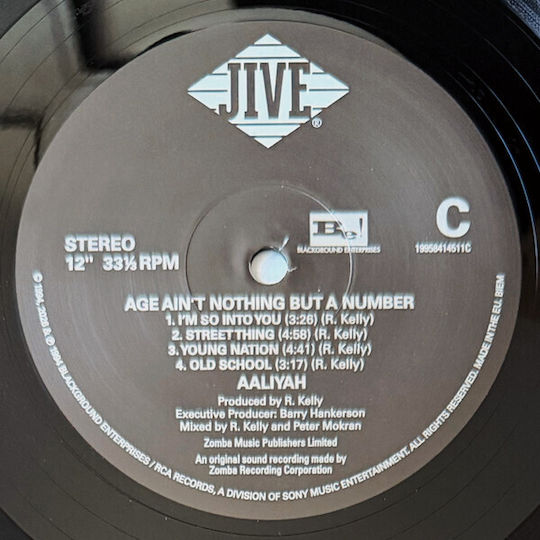Aaliyah Age Ain't Nothing But A Number Vinyl