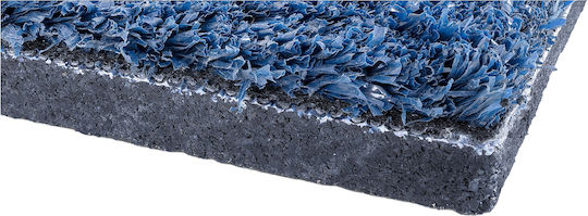 Beka Rubber Δάπεδο Οργάνων Γυμναστηρίου Μπλε 98x98cm 1τμχ