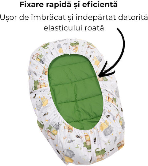 Kidizi Perna Pentru Bebeluși Tip Cuib Wiskers 50x90cm