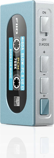 FiiO KA15 Tragbarer Digital-Analog-Wandler & Kopfhörer-Verstärker USB-Dongle Blauer