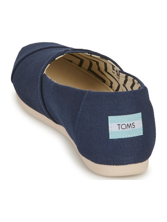 Alpargata Women's Fabric Espadrilles Navy Blue