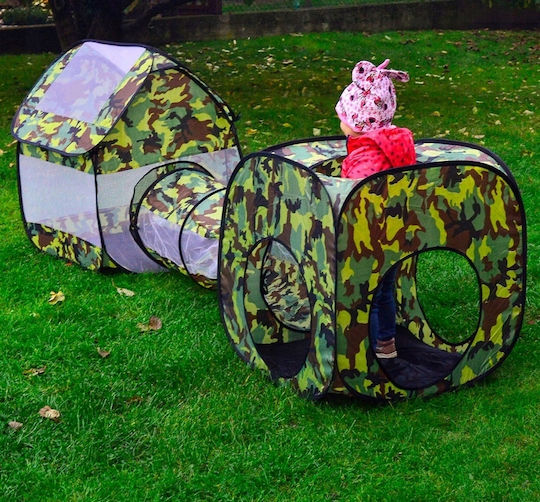 Kids Play Tent Green for Ages 3 and Up