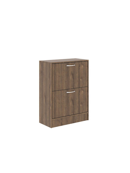 Mobilier Hol cu Suport pentru Haine și Suport pentru Pantofi Stejar Bronze 63x30x85cm
