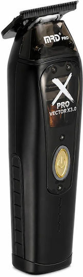 MRD Pro Professional Rechargeable Hair Clipper Black GMT-999C-BLACK