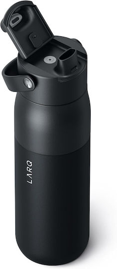 Thermos Bottle 680ml Swig Top Obsidian Black With Handle
