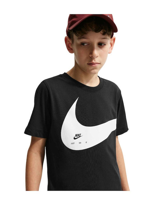Kids T-shirt Black Club Energy
