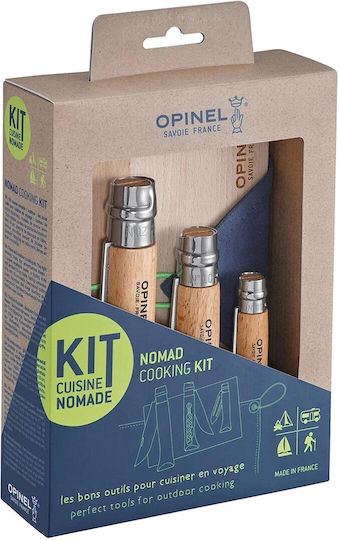 Opinel Μαχαίρι Κίτρινο Σετ 5τμχ