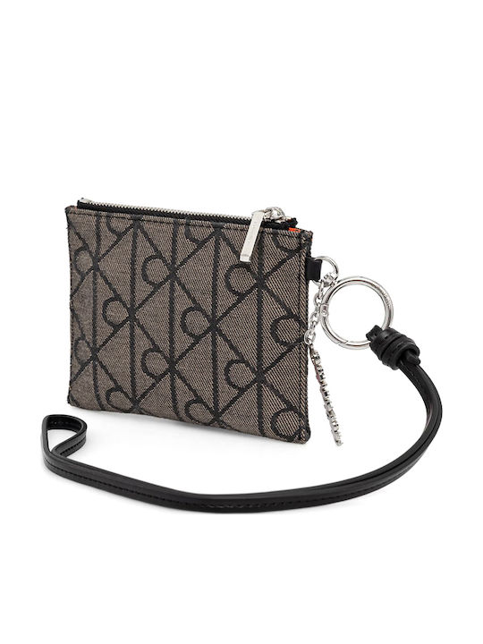 Calvin Klein Wallet Μικρό Γυναικείο Πορτοφόλι Κερμάτων Μαύρο