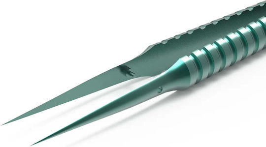 Pensete Precise 2UUL Model Ti01 Cap Drepte Anti-Statice Micro-Sudură Verde
