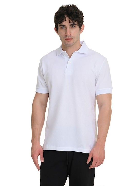 Polo Bluza Tricou Cu Mânecă Scurtă Alb
