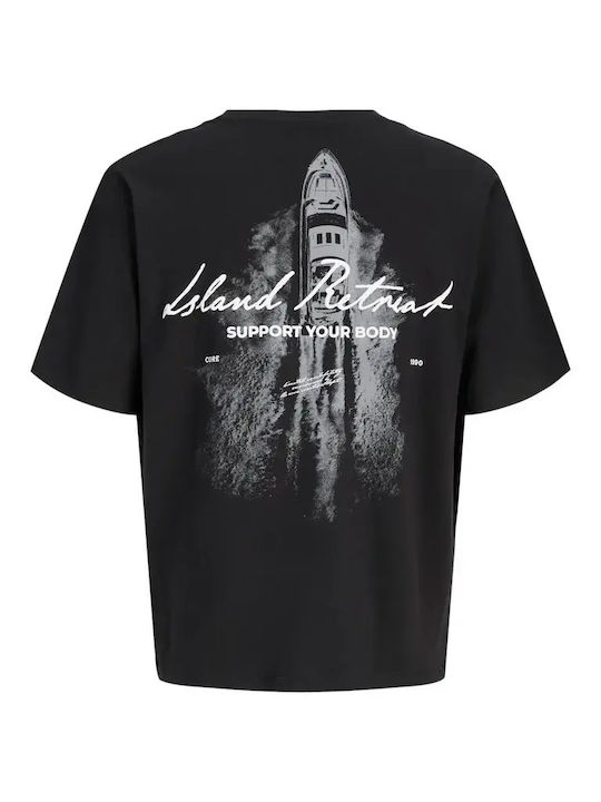 T-shirt Μαύρο