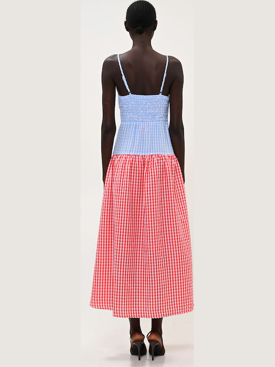 Summer Midi Dress Baby Blue