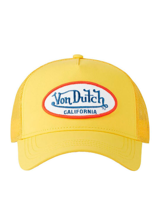 Von Dutch Καπέλο Trucker Mesh Cap Yellow
