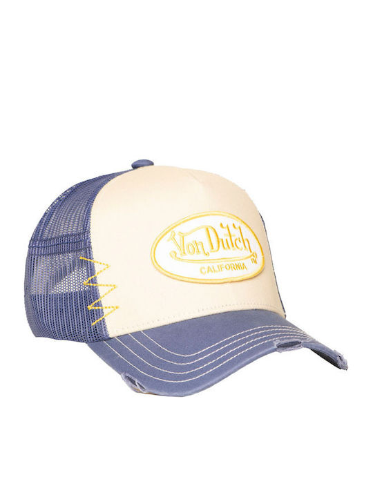 Von Dutch Капела Камионджия Mesh Cap Син Бежов