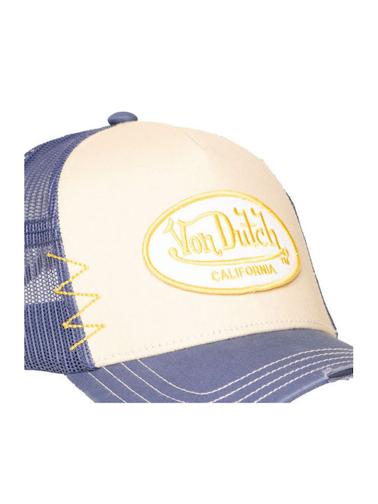 Von Dutch Капела Камионджия Mesh Cap Син Бежов