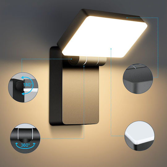 Wandmontiertes Außenbeleuchtung LED IP65 40W Doppelstrahl Wandmontiertes Außenbeleuchtung LED IP65 40W Doppelstrahl
