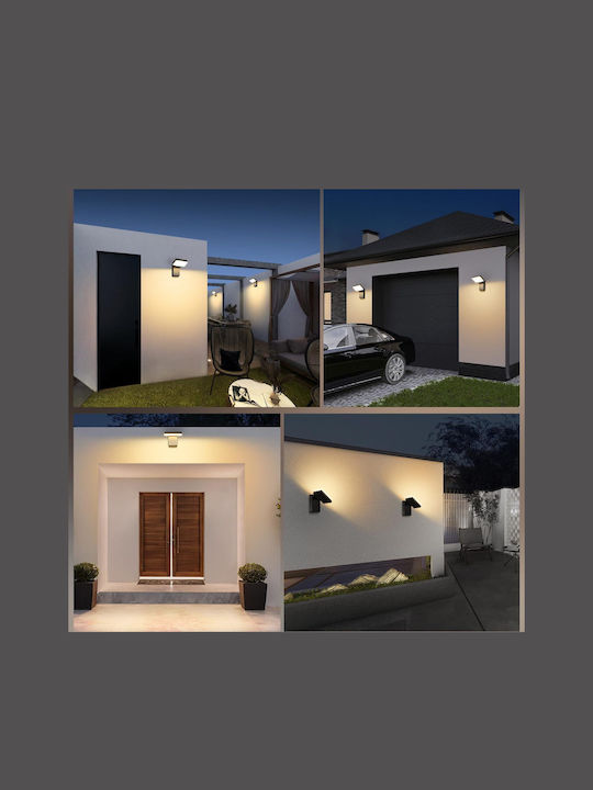 Wandmontiertes Außenbeleuchtung LED IP65 40W Doppelstrahl