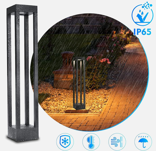 Επιτοίχιο Εξωτερικό Φωτιστικό LED IP65 9W με Θερμό Λευκό Φως