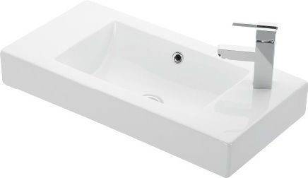 Esvit Minos Επικαθήμενος Νιπτήρας Πορσελάνης 70x36x10cm Λευκός Esvit Minos Επικαθήμενος Νιπτήρας Πορσελάνης 70x36x10cm Λευκός