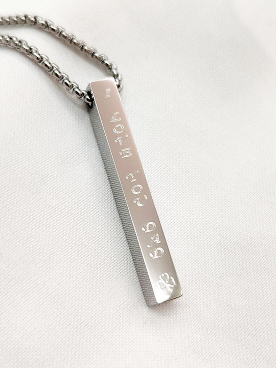Theodora's Jewellery from Gold Plated Steel Without engraving