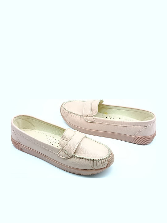 Women's Loafers In Pink Color