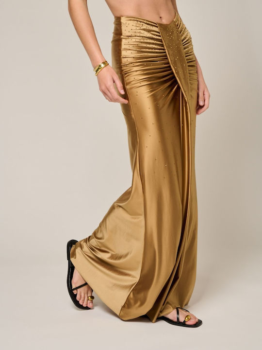 Maxi Skirt Gold