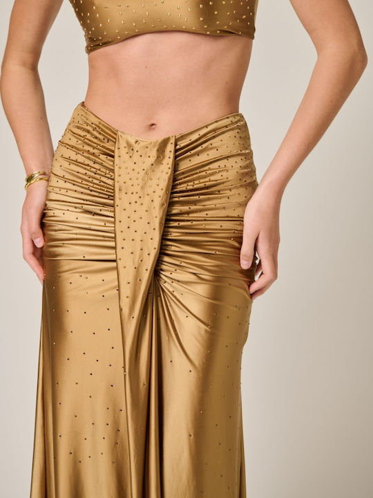 Maxi Skirt Gold