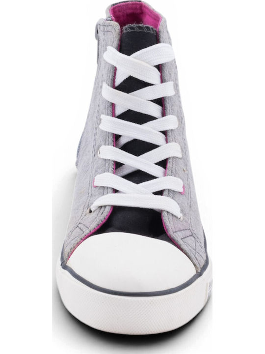 Παιδικά Sneakers High Γκρι
