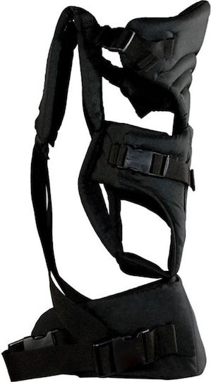 SteweHome Klassischer Babytragetuch Schwarz mit Maximales Kindergewicht 12kg