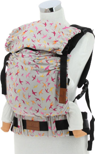 SteweHome Marsupiu Clasic Gri cu Greutate Maximă 20kg