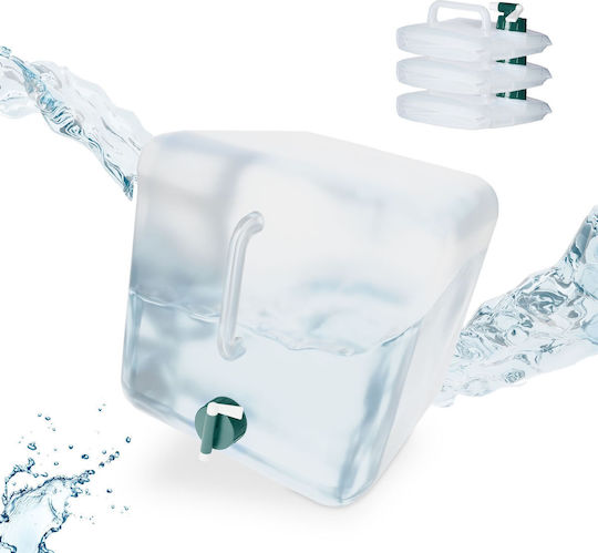 Relaxdays Foldable Plastic Jerry Can 5lt