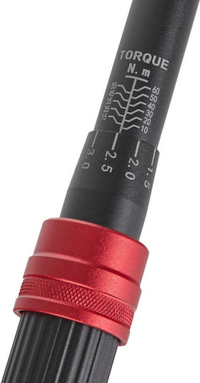 Geko Cheie Dinamometrică 3/8" Cuplu 60-60 Nm cu Lungime 30 cm