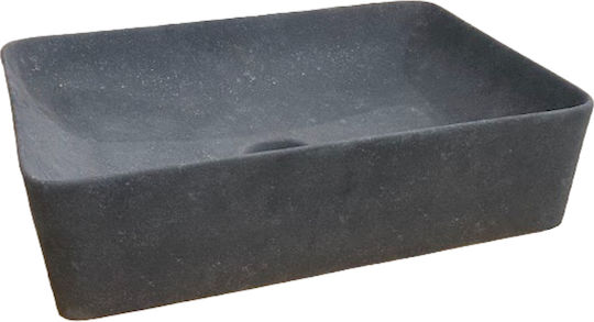 Rak Ceramics Επικαθήμενος Νιπτήρας Πορσελάνης 50x36cm Γκρι