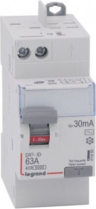 Διπολικός Διακόπτης Ράγας 230V 63A