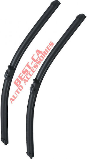 Front Windshield Wiper Set 65+43 Cm Suitable Peugeot 207 2006-2012
