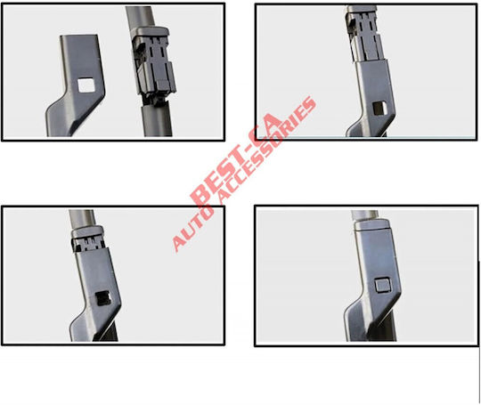 Set Lamele Ștergătoare Auto Parbriz Față 60+45 Cm Potrivit Alfa Romeo Giulietta 2011-2020