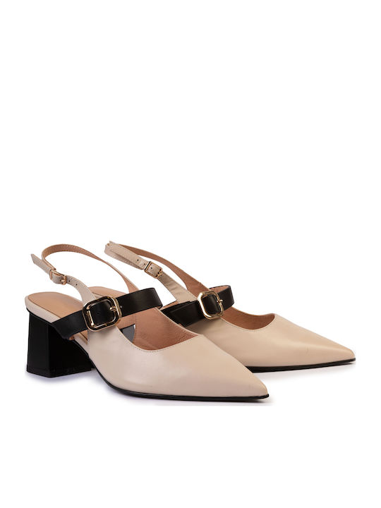Beige Pumps