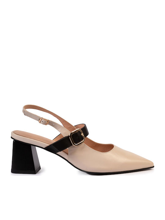 Beige Pumps