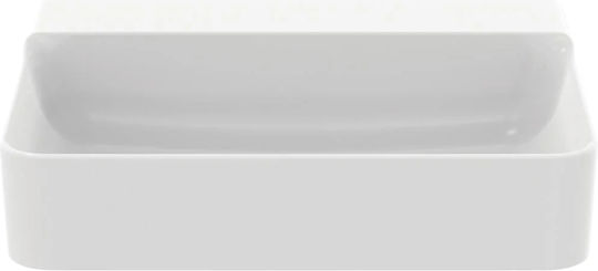 Ideal Standard Επικαθήμενος Νιπτήρας Πορσελάνης 60x45x14.5cm Λευκό Γυαλιστερό Ideal Standard Επικαθήμενος Νιπτήρας Πορσελάνης 60x45x14.5cm Λευκό Γυαλιστερό
