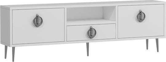 Έπιπλο Τηλεόρασης Πολύχρωμο Μ140xΠ30xΥ45cm