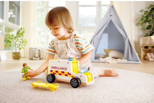 Hape Αυτοκινητάκι Ασθενοφόρο