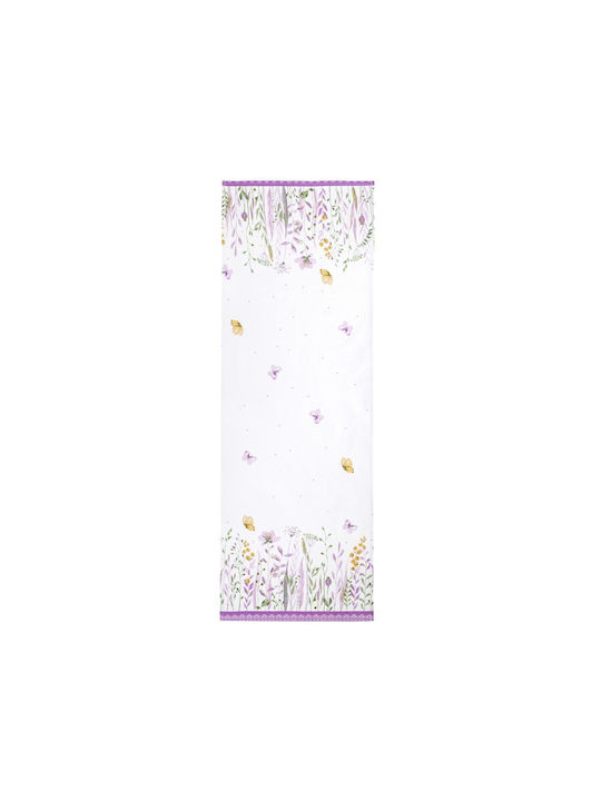 Nima Ράνερ Βαμβακερό Spring Dream Λιλά 48x150εκ.