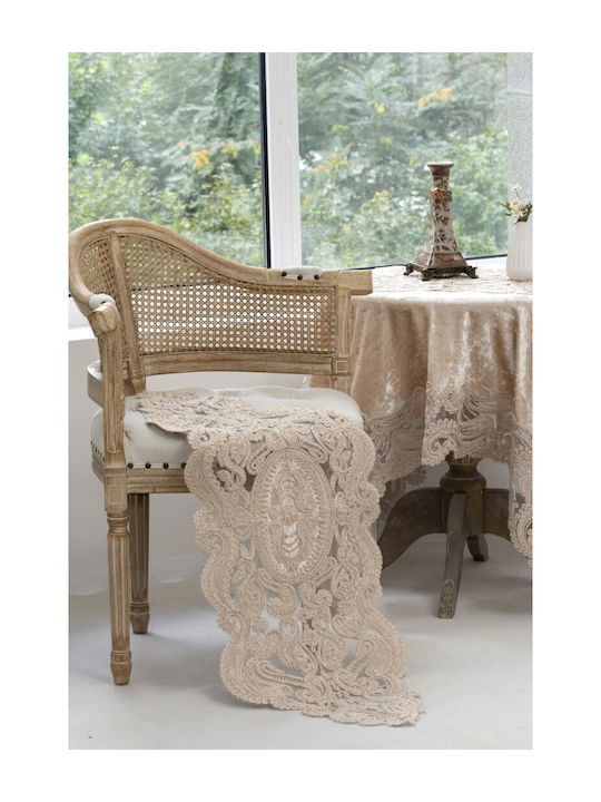Liolios Home Τραπεζομάντηλο Σετ 3τμχ Coffee