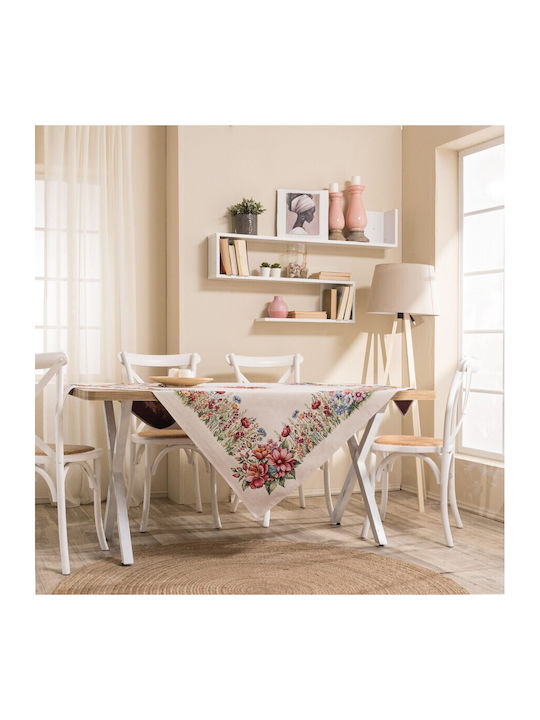 Teoran Καρέ Τραπεζομάντηλο Toreno Toreno 140x140εκ.