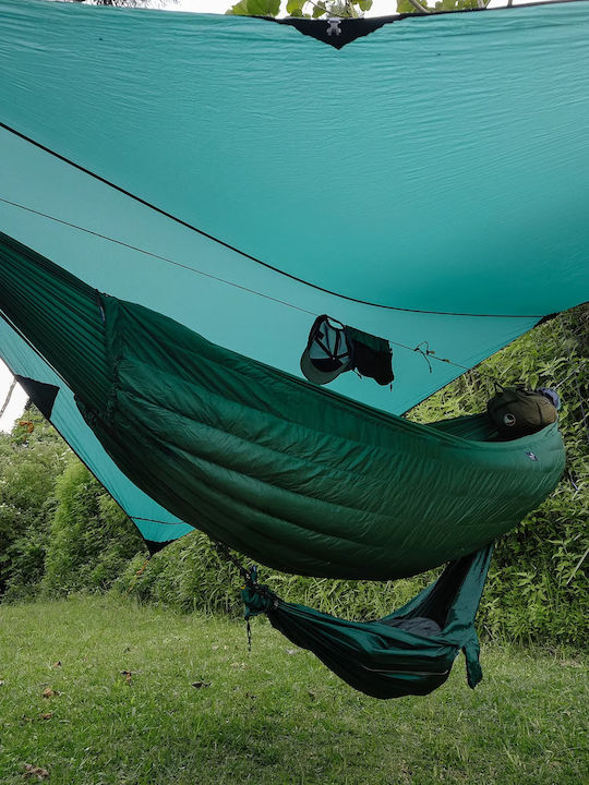Ticket To The Moon Ticket To Moon Hamac Dublu Textil Verde 210x135cm
