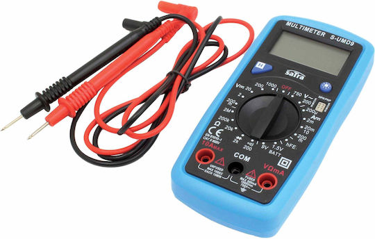 Digital Multimeter Voltage AC 200-750V DC 200mV-200V 200μA-200mA Satra