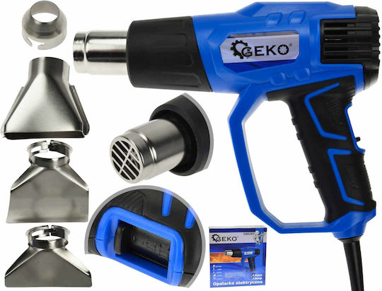 Πιστόλι Θερμού Αέρα 2000w Geko