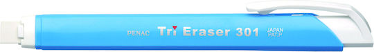 Penac Mechanical Eraser Penac Tri Eraser Triangular 100 Rubber Pastel Blue Body