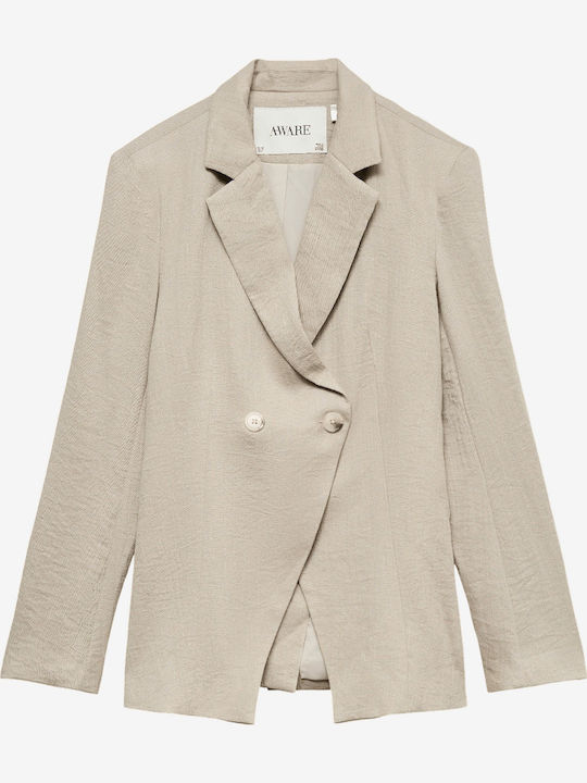 Vero Moda Sacou Dama Lung Bej