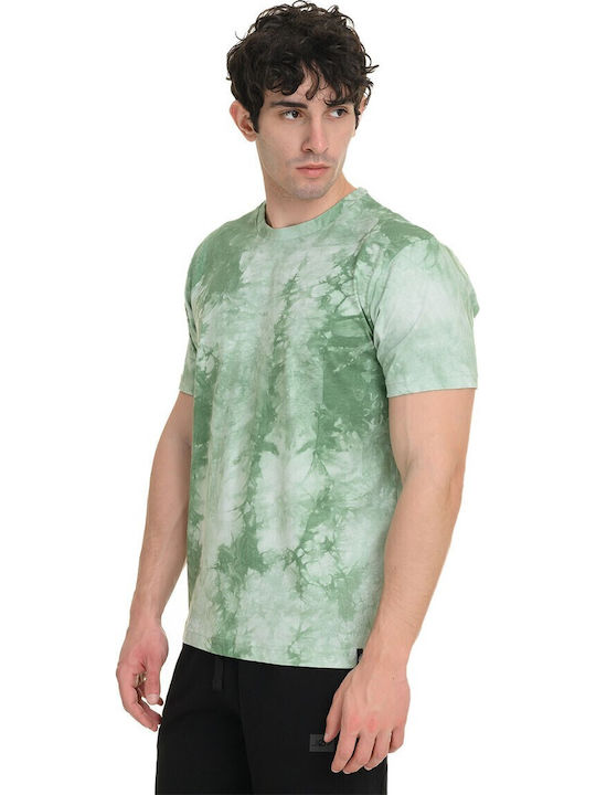 J07 Herrenblusen Kurzarm T-Shirt Grün